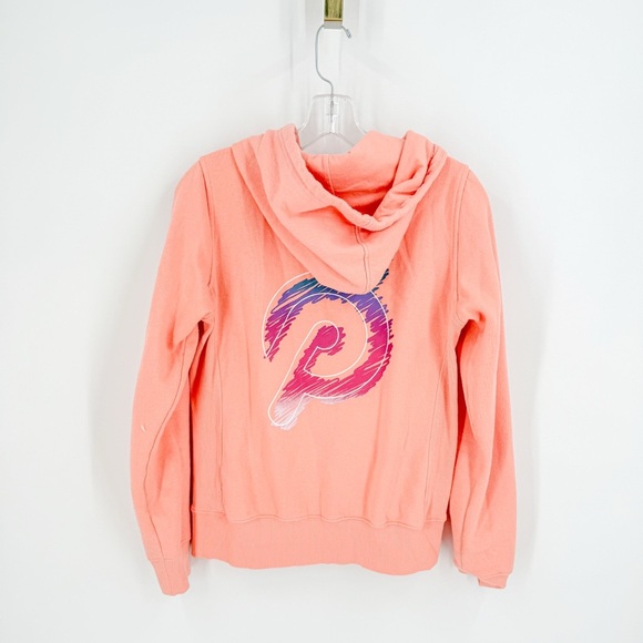 Peloton Coral Zip-Up Hoodie - Picture 4 of 4